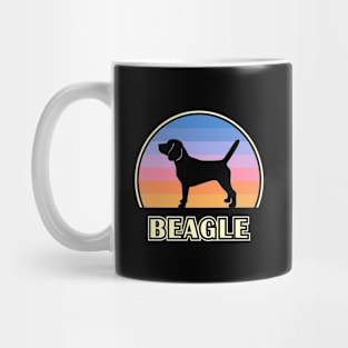 Beagle Vintage Sunset Dog Mug